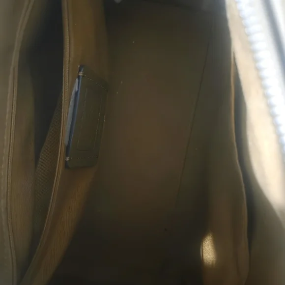 Coach Pastel Yellow Cream Medium Rowan Leather Handbag - Picture 8 of 8